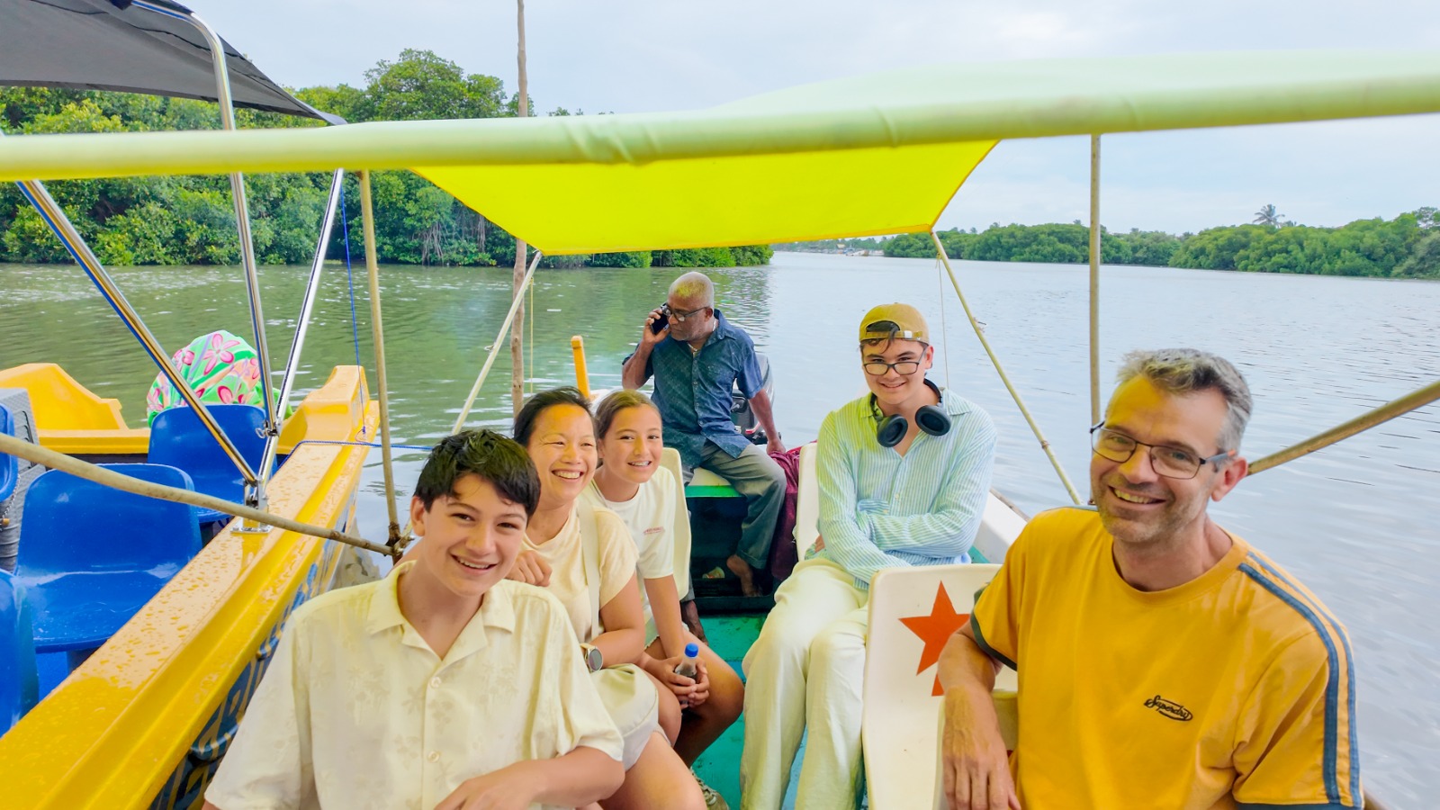 Negombo Sunset Tour Sri Lanka — guided lagoon boat tour through Monkey Island, Dutch Canal and mangroves