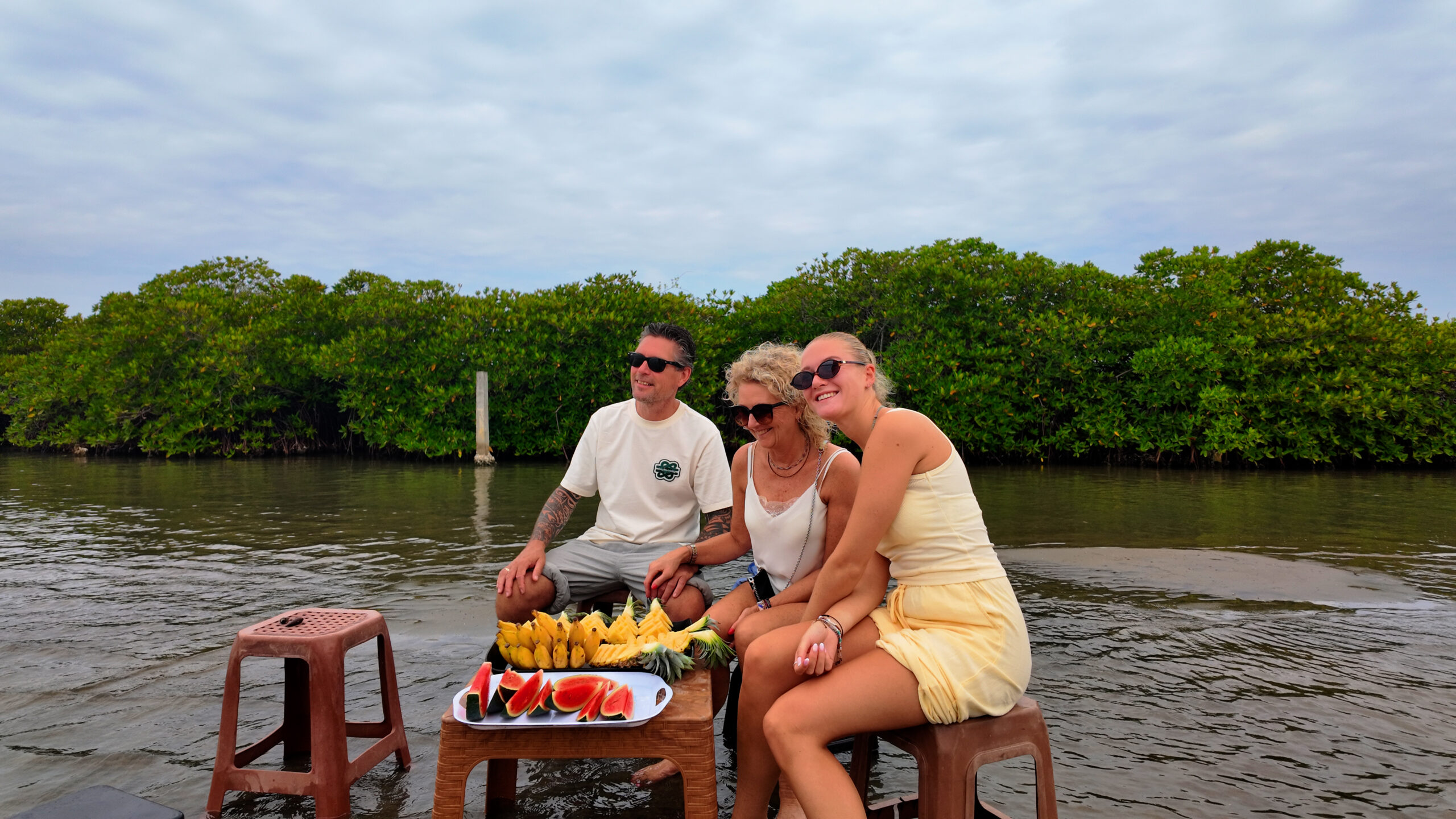 Negombo Lagoon Boat Trip Sri Lanka — guided lagoon boat tour through Monkey Island, Dutch Canal and mangroves